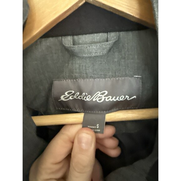 Eddie Bauer Girl on the Go Weatheredge Trench Waterproof Jacket S Small Gray - Picture 5 of 10